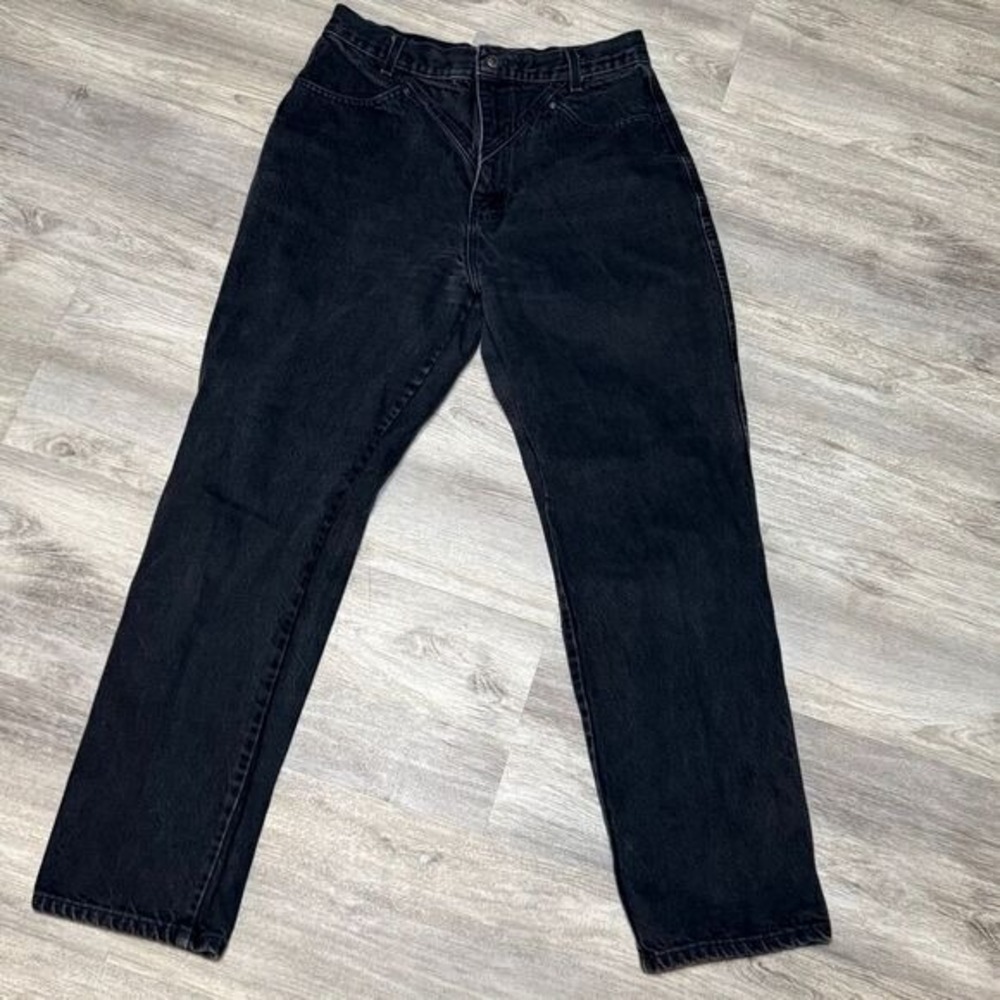 Vintage Ozark Mountain black denim‎ jeans size 13 inseam 32